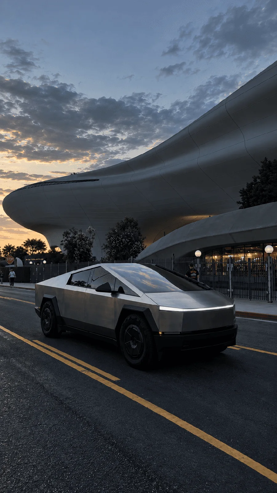 Tesla Cyberbeast from the SLEPT Services fleet