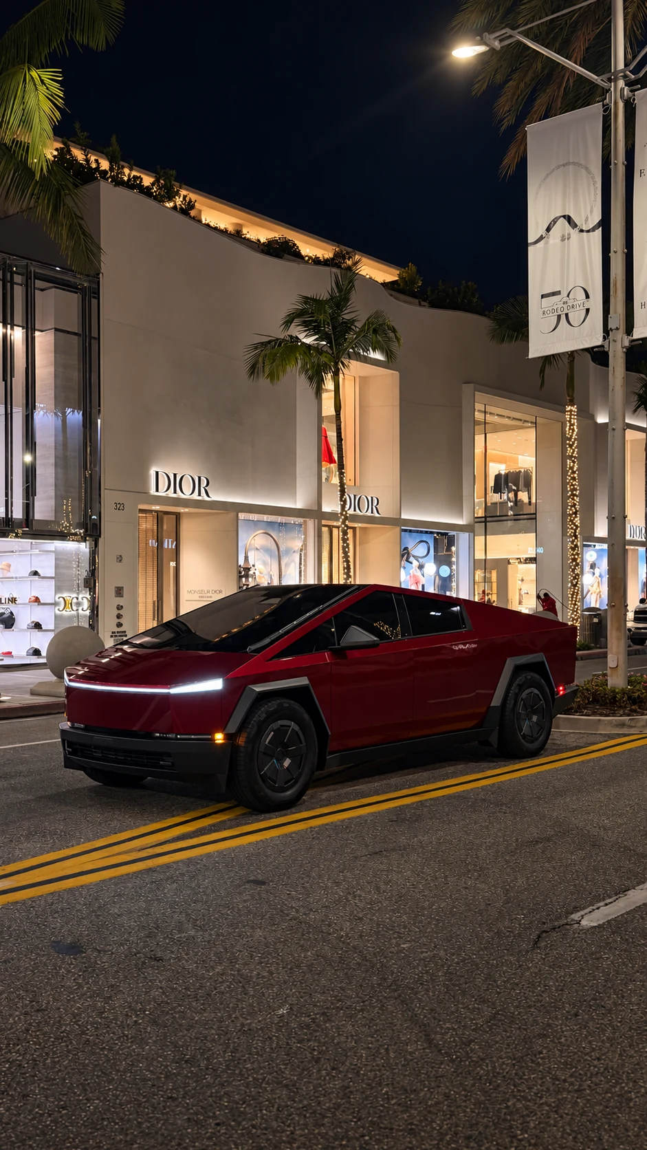 Tesla Cyberbeast available to rent in Beverly Hills and Los Angeles